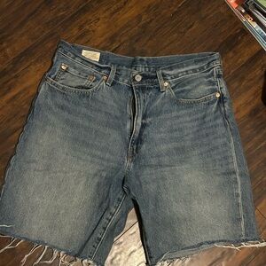 Levi's Men's 468 Blue Jean Shorts